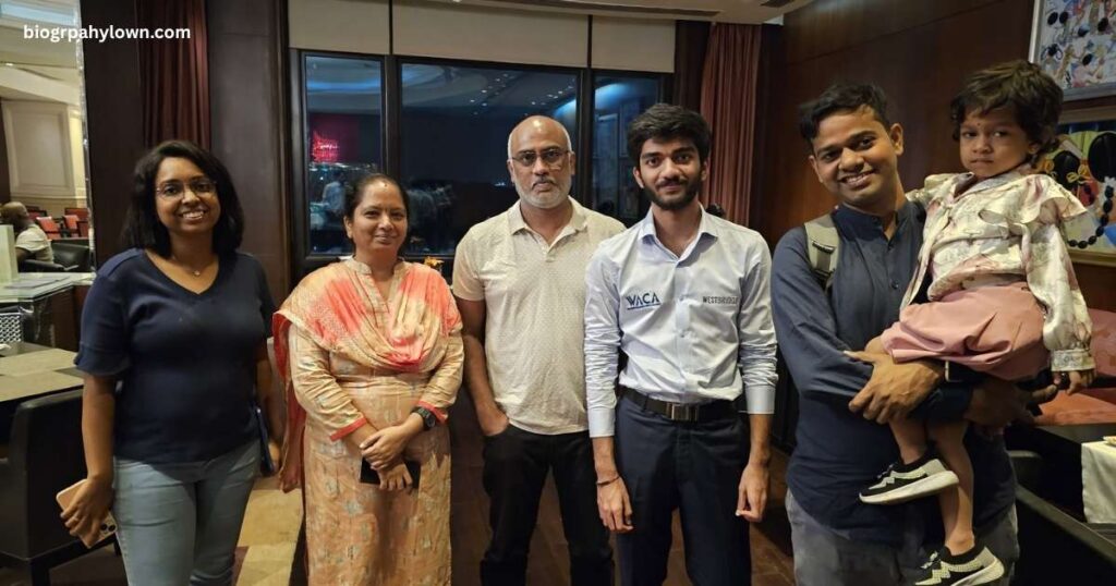 Gukesh D father
Gukesh D mother